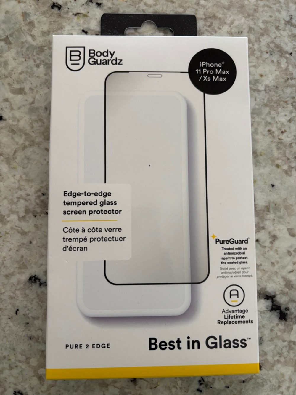 New in box Body Guardz PureGuard screen protector
